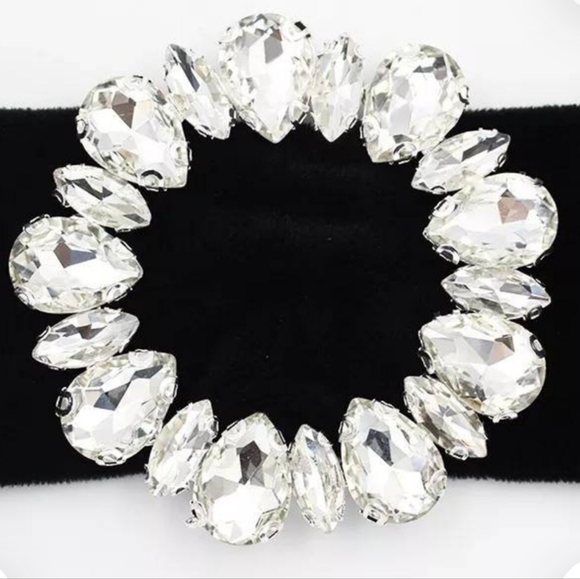 ❤️ LARGE RHINESTONE Accessory Scarf Shoe BELT BUCKLE - Picture 10 of 11